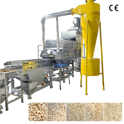 500kg/h Automatic Grading Peanut Crusher Peanut Chopping Machine Nut Crusher