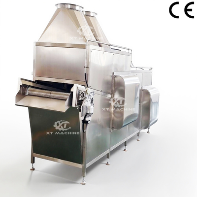Good price 600-1800kg/h Automatic Peanut Cooling Machine Nuts Roasting Cooler LNG/LPG Gas Heating online