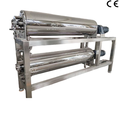 Good price SUS304 Peanut Butter Cooling Machine Almond Peanut Cooling Equipment Heat Exchange Machine online