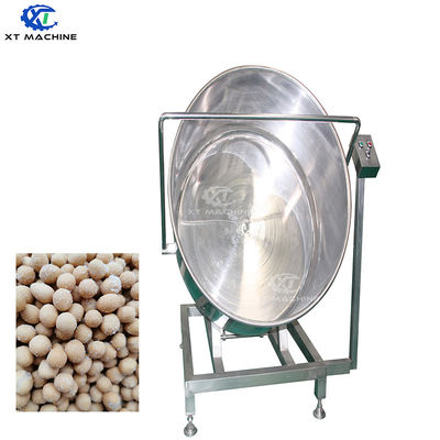 SUS304 Stainless Steel Semi-automatic Manual Peanut Coating Machine CE ISO Certified for Nuts and Beans