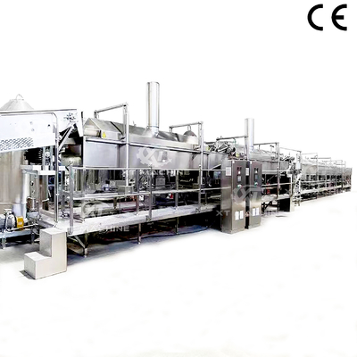 Good price Stainless Steel Continuous Corn Flakes Nuts Peanut Frying Machine With Large Capacity And CE Certification online