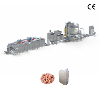Stainless Steel 304 Food Grade Roasted Peanut Blanching Machine Split Rate 15%