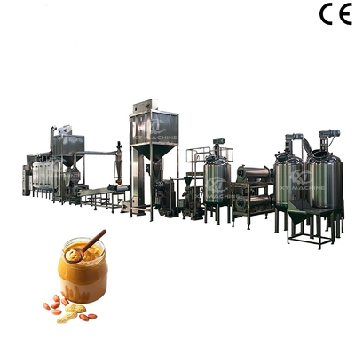 Good price 1000-1200kg/h Peanut Butter Grinding Machine Peanut Jam Production Line Peanut Paste Making Machine online