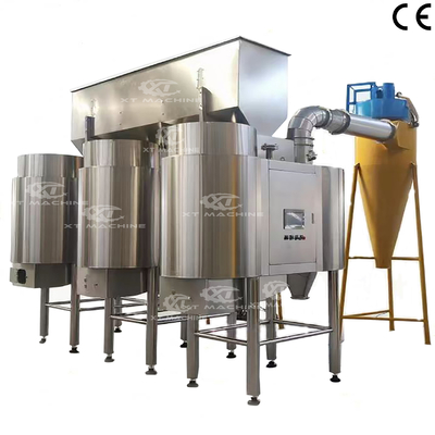 Good price Fully Automatic High Blanching Rate Air Peanut Blanching Machine With No Powder And Smooth Surface online