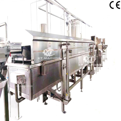 Good price Nut Processing Factories' Advanced Automatic Continuous Frying Machine For Broad Bean Cashew Peanut Production Line online