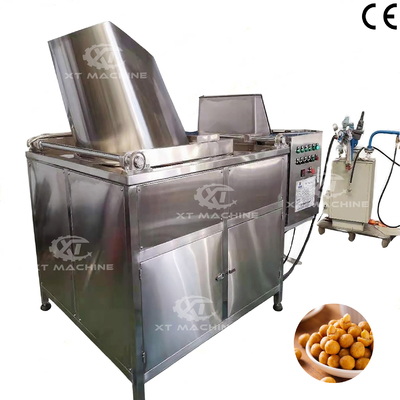 Good price S304 Food Grade Automatic Peanut Sunflower Seed Cashew Hazelnut Batch Frying Machine online