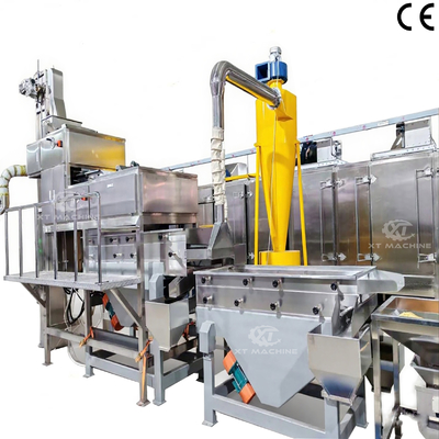 Good price 500kg/h Automatic Grading Peanut Crusher Peanut Chopping Machine Nut Crusher online
