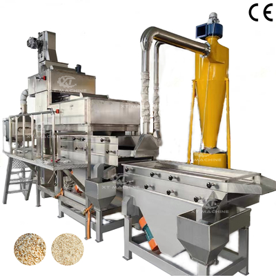 Good price Stainless Steel Almond Peanut Chopping Machine For Honey Peanut Production 1.8-2.5mm Chopped Peanut Size online