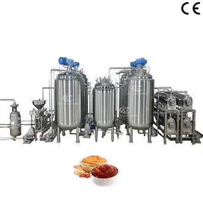 Good price Efficient Peanut Butter Processing Line Peanut Butter Processing Equipment with dual-stage grinding capabilities online