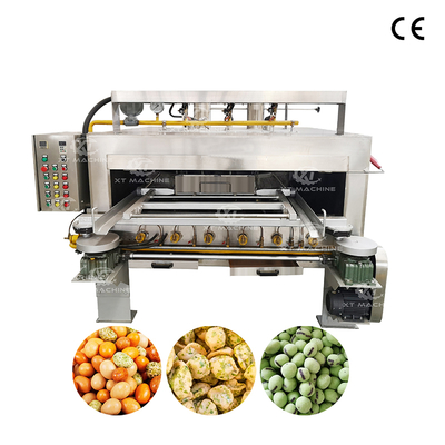 Swing Roaster Machine for Nuts 50-120kg/h PLC Control