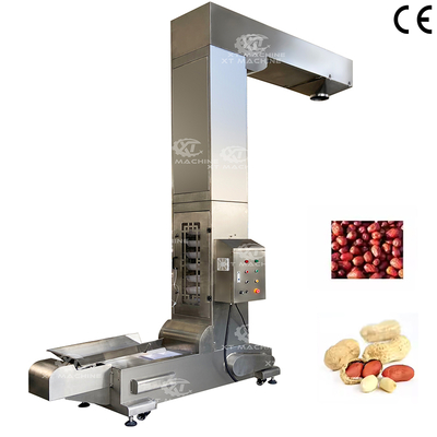 S304 Z-type Bucket Elevator for Peanut Processing 1000-2000kg/h
