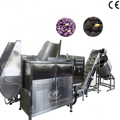100kg/h SUS304 Nut Fryer for Peanut Bean Processing with CE