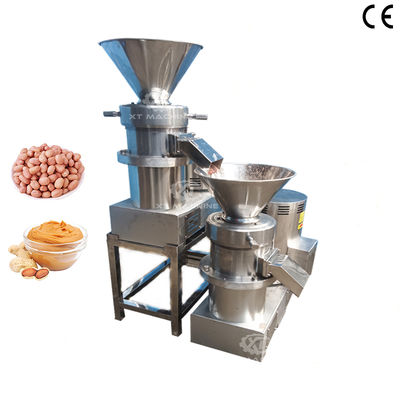 Food Grade SS304 200kg/h Peanut Butter Colloid Mill Nut Butter Grinding Machine for Nut Processing Plants