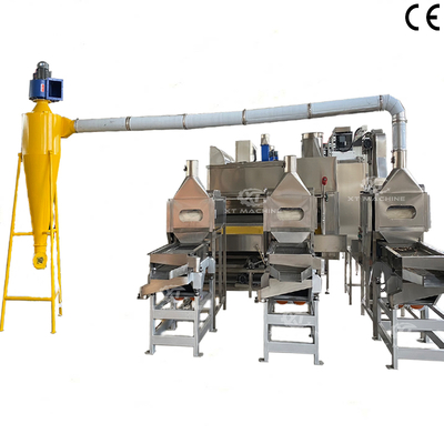 1000kg/h Peanut Blanching Machine SUS304 Industrial Grade