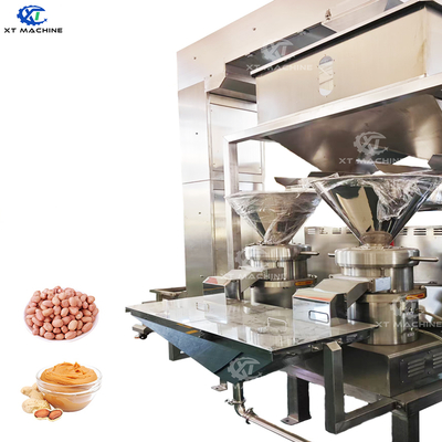 500-1000kg/h SUS304 Peanut Butter Grinding Machine for Nut Processing