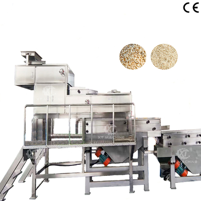 Good price 500kg/h-1000kg/h Four-stage Peanut Chopping Machine for Nut Processing Plants online