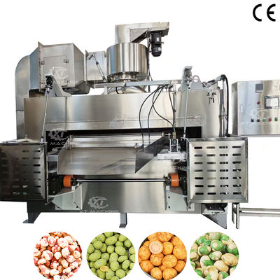 Good price Tostador oscilante de anacardos recubiertos SUS304 con control PLC, tostador japonés de cacahuetes y cacahuetes piel de pescado para 100 kg/h online