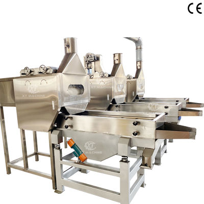Food Grade Automatic Peanut Blanching Machine with Split Rate <15% for Industrial Use