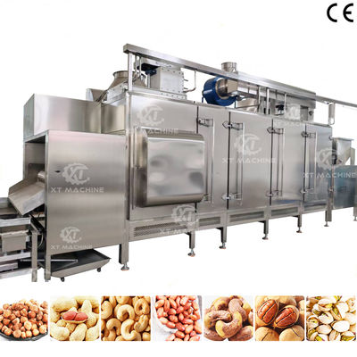 300kg/h Continuous Nuts Roasting Machine Peanut Oven for Food Processing