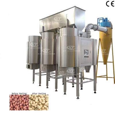 Fully Automatic High Blanching Rate Peanut Hazelnut Blanching Machine with Stainless Steel 304 Food Grade