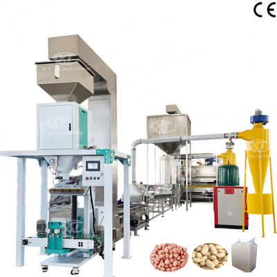 500kg/h Blanched Peanut Production Line 98% Blanching Rate