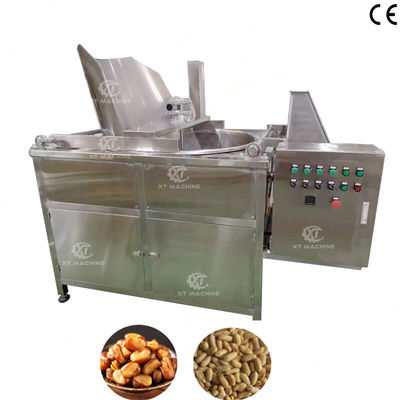 Good price Automatic Peanut Frying Machine with SUS304 Stainless Steel and Intelligent Temperature Control for Batch Processing online