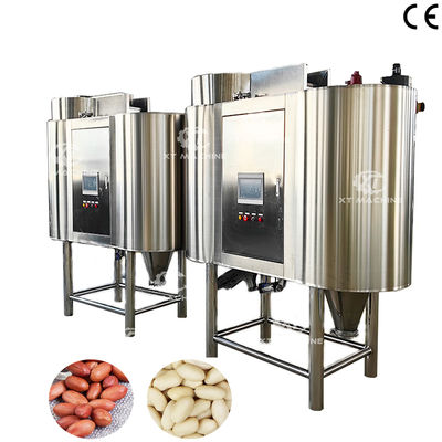 Highly Automated Peanut Blanching Machine with 1000-2000kg/h Capacity Hazelnut Peeler and Stainless Steel Food Grade