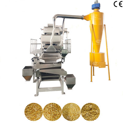 Máquina trituradora de almendras multifunción de acero inoxidable con capacidad 500kg/h, cortadora de cacahuetes para procesamiento de frutos secos