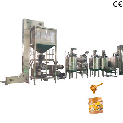 Good price De-gassing Function Peanut Butter/Cashew Nut Butter Production Line With 1000-1200kg/h Capacity online