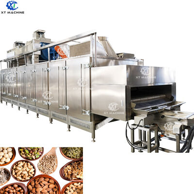 Good price Belt Type Nuts Roaster Machine with Adjustable Conveyor Speed for 50-300℃ Continuous Roasting online