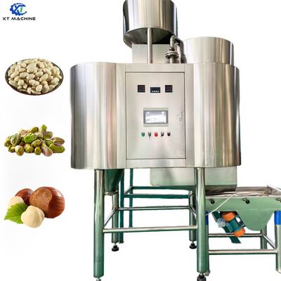 Good price 500-1000kg/h Capacity Peanut Air Peeling Machine with 304 Stainless Steel hazelnut/pistachio blancher online
