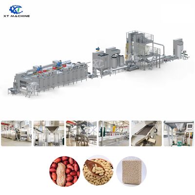 Good price Industrial High Output Blanched Peanut Processing Line for Hazelnut/Pistachio peanut air peeling machine online