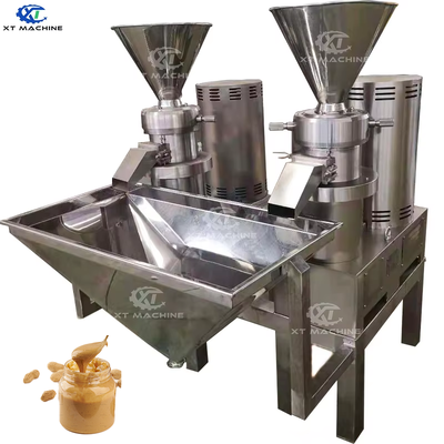 High Output Multifunctional Peanut Butter Grinding Machine with PLC Control for Superior Nut Butter Processing