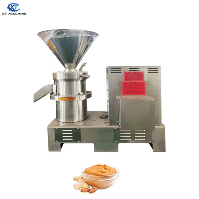 High-Speed Rotation Peanut Butter Grinding Machine with 130-500kg/h Capacity and Compact Design