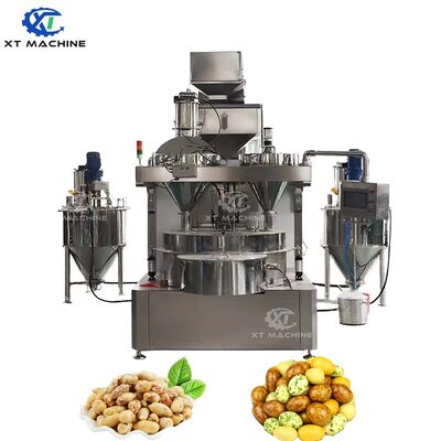 Good price SUS304 Food Grade Automatic Peanut Coating Machine 300kg/h for Nut and Seed Processing online