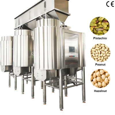 Good price Industrial Grade Hazelnut Peeling Machine Customizable Air Peanut Blanching Machine With CE Certification online