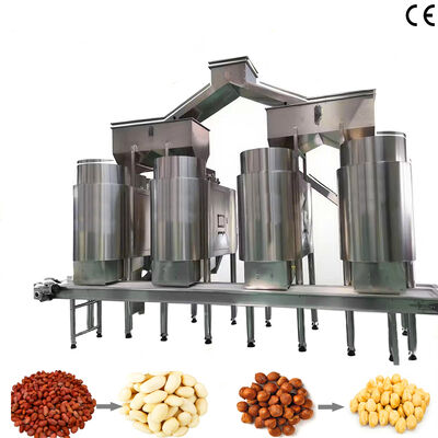 Good price Commercial Large Capacity Pistachio Blanching Machine Air Peanut Peeling Machine for Food Processing online