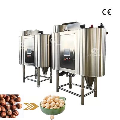 Good price 500kg/h SUS304 Peanut Blanching Machine with PLC Control for High Efficiency Peeling online