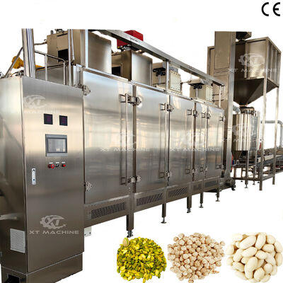High Blanching Rate Whole-Kernel Blanched Peanut Production Line Hazelnut Peeling Machine Fully Automatic Feeding and Discharging