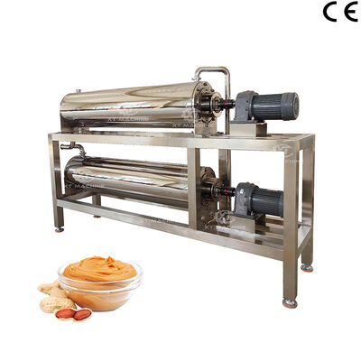 1000kg/h SUS304 Food Grade Peanut Butter Heat Exchanger Almond Paste Cooling Machine for Nut Butter Cooling Equipment