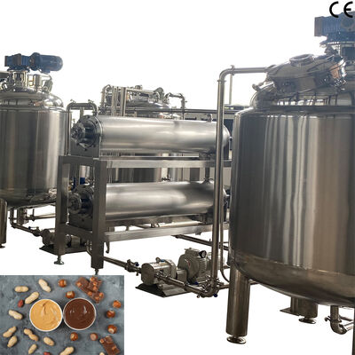 Good price 500kg/h-1000kg/h Nut Butter Cooling Machine Peanut Butter Cooling Pasteurization Machine for Peanut Butter Line online