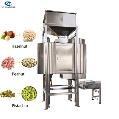Good price High Efficiency 500-1000kg/h Peanut Blanching Machine with 98% Peeling Rate and SUS304 Construction online