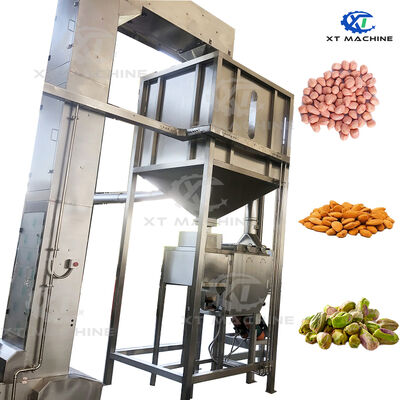 50-100kg/h Constant Velocity SUS304 Z Bucket Elevator with 0.75KW Power for Nut Processing