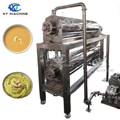 304 Stainless Steel Peanut Butter Cooling Machine with 500-1000 kg/h Capacity and Compact Structure Design
