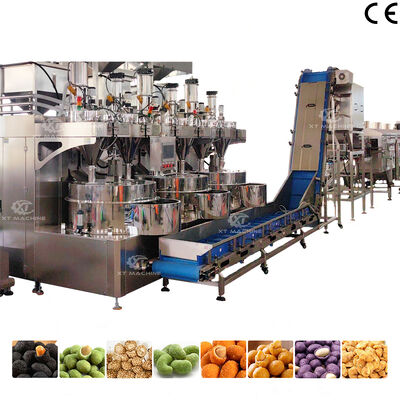 New Technology Fully Automatic Fried Coated Peanut Processing Equipment for Nut Processing Plants