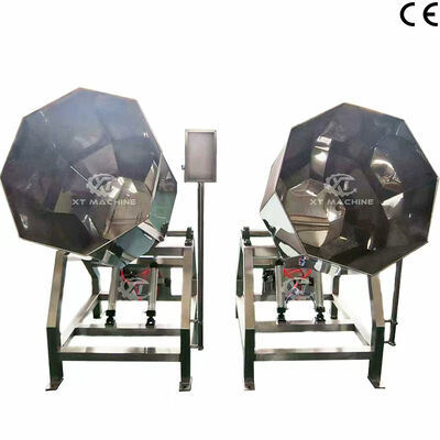 High Efficiency Customizable Octagonal Snacks Food Seasoning Machine with Automatic Mixing