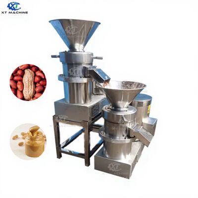 130-150kg/h Capacity SUS304 Peanut Butter/Pistachio Jam Grinding Machine for 150-160 Mesh Almond Paste Grinder