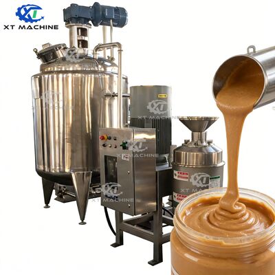 High Speed Cutting and Milling Machine SUS304 for Peanut Butter Grinding with 200-300 Meshes Fineness and 1000~1500Kg/h Capacity