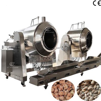 Automatic Sugar Coating Machine with 80kg/batch Capacity Sugar-coated Peanut Nut Making Machine