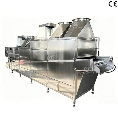 Good price Customizable 500kg/h-1500kg/h Roasted Peanut & Nuts Cooling Machine with PLC SUS304 Material ISO CE Certified online